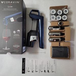 Coravin Timeless Six Plus Wine Preservation System  (no case) - Midnight Blue